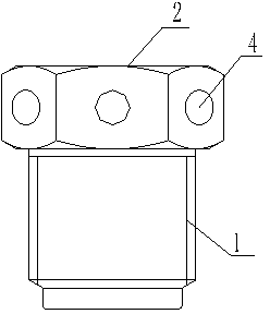 Safety release device for vehicle natural gas valve and assembling process thereof