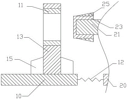 Permanent magnet transmission support equipment for gear machining