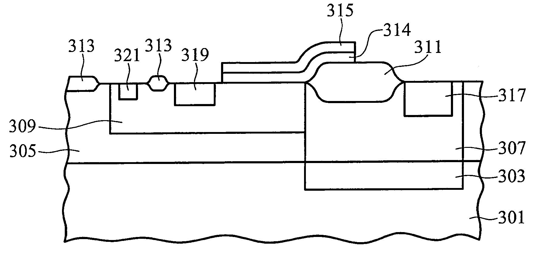 Lateral power MOSFET with high breakdown voltage and low on-resistance