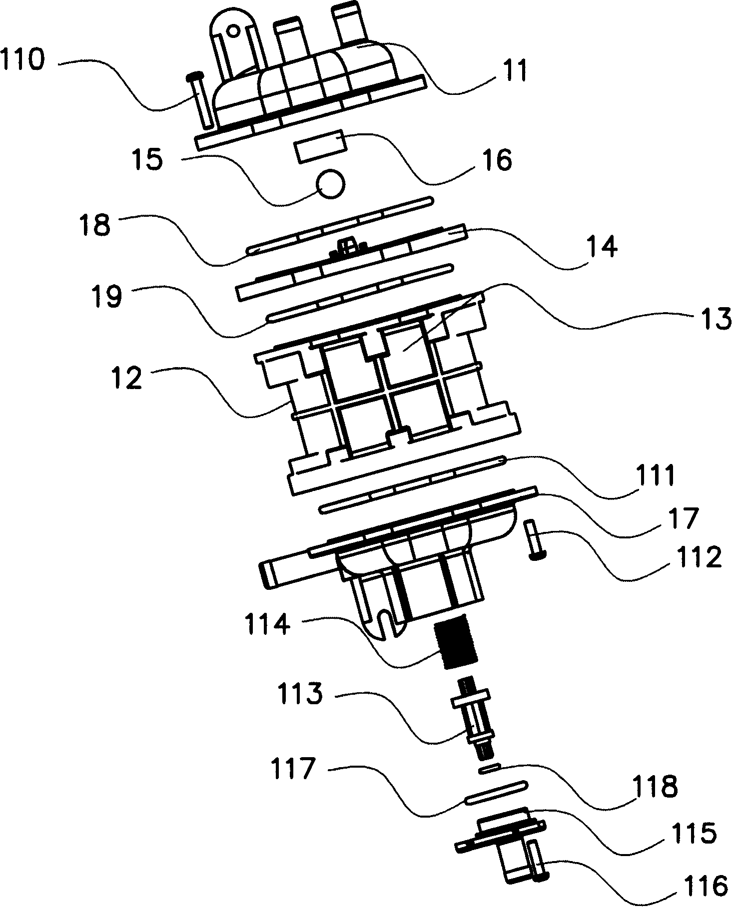 Water feeding device for washing machine