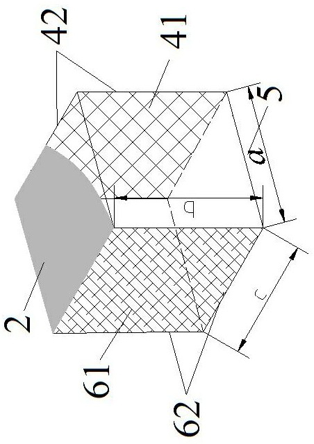 A three-dimensional graded gangue and gas blocking device and method for self-forming roadways without coal pillars