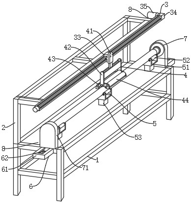 Back pipe indium preparation device