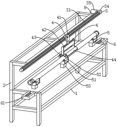 Back pipe indium preparation device