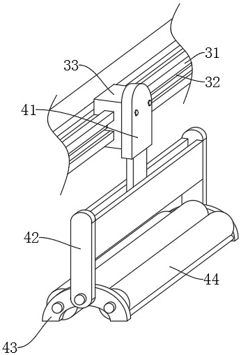 Back pipe indium preparation device