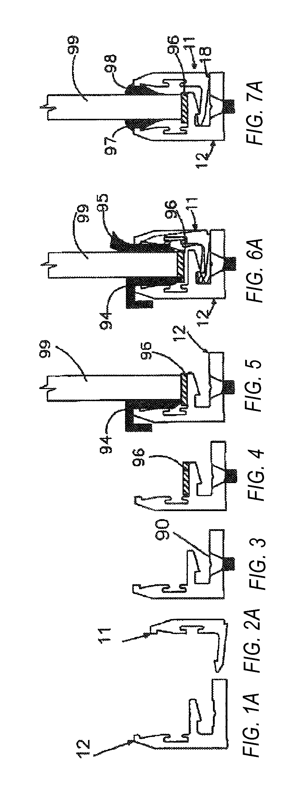 Glazing system with thermal break