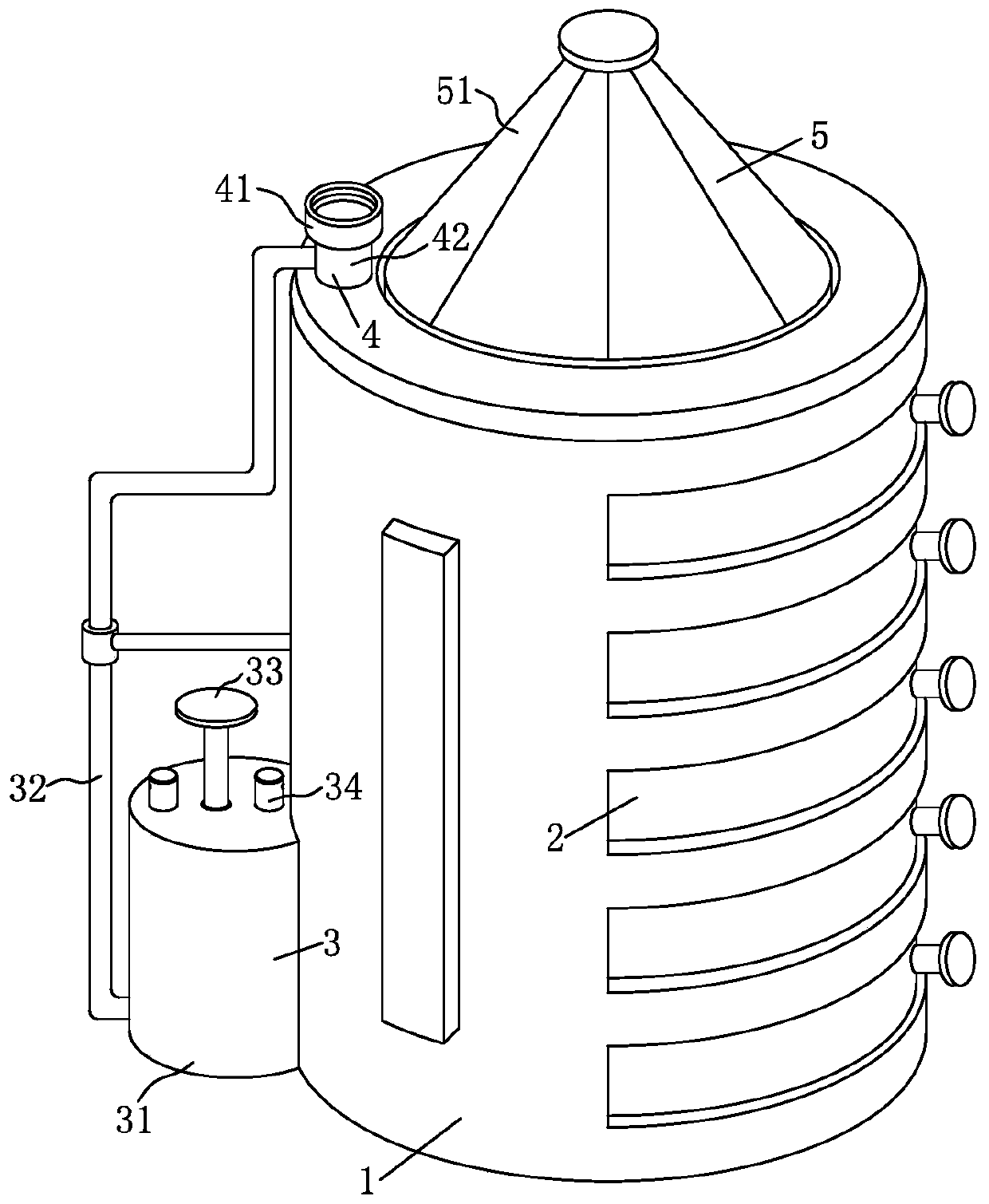 Injection device for hair follicle stem cell culture and using method