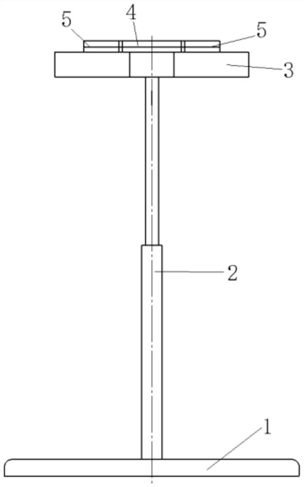 Prostrate ventilation head supporting device