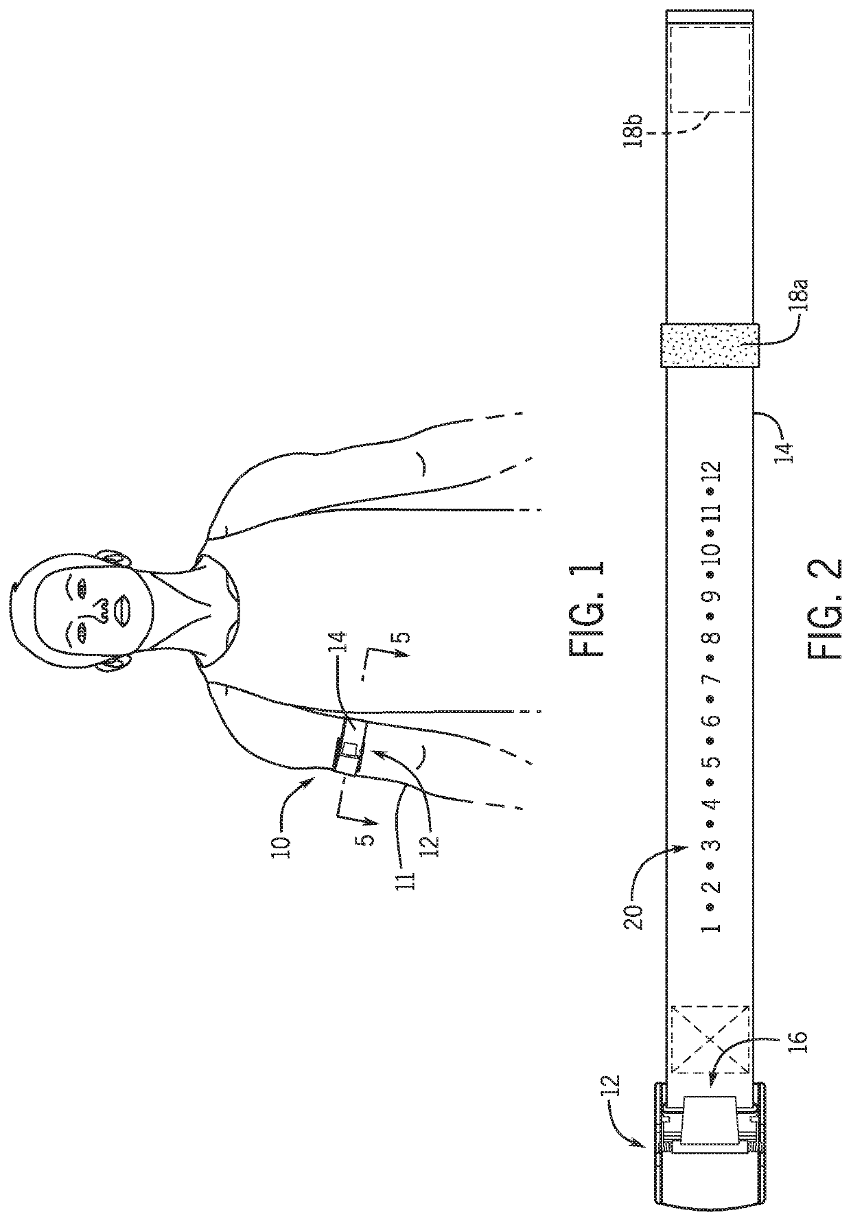 Blood flow restriction exercise strap