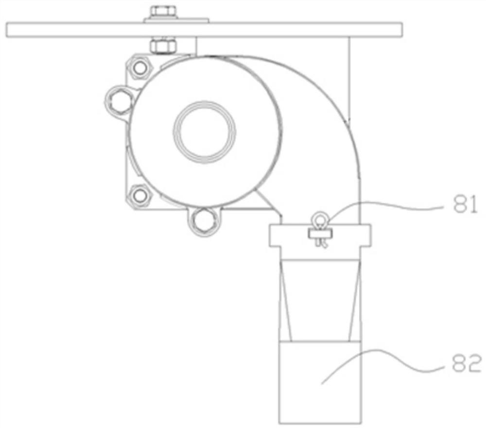 A spiral precision fertilizer feeding device