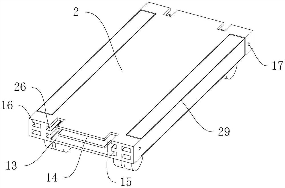 Auxiliary supporting protection device for computer