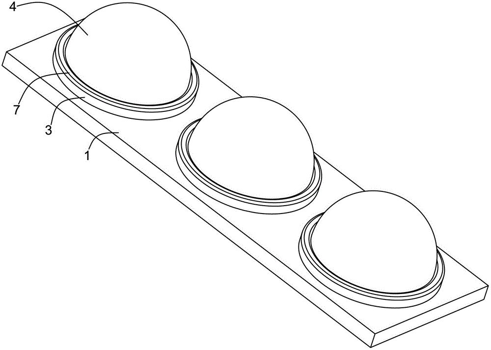 LED (Light-Emitting Diode) package and packaging method thereof