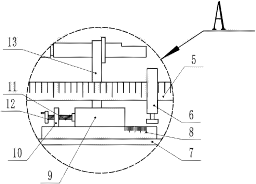 Central air-conditioning wind pipe motor pre-pressure and run-out detection device