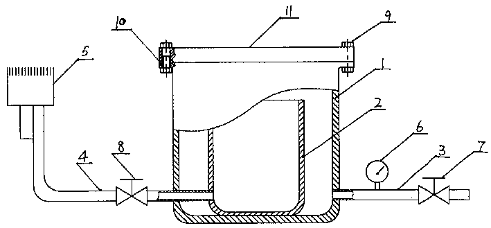 Adhesive supply device for automatically brushing adhesive