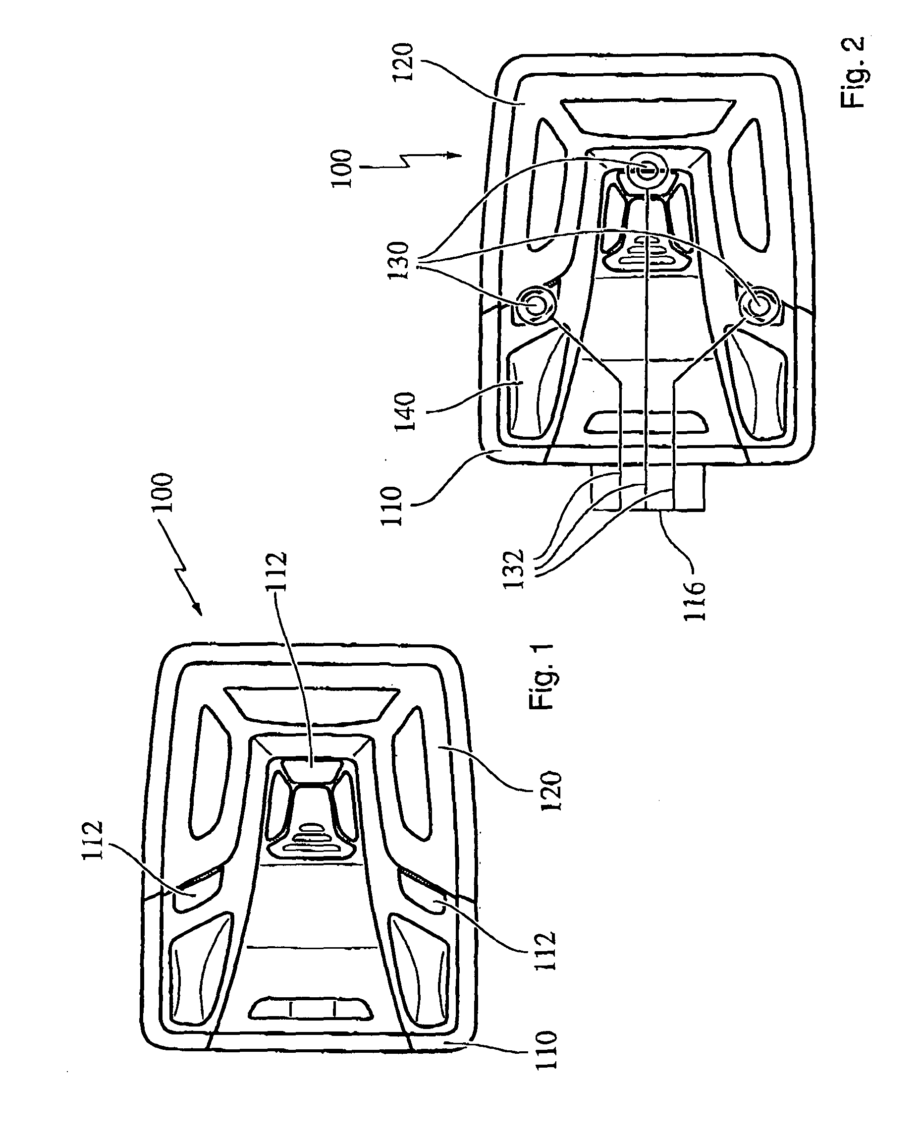 Capacitive switch sensors on decorative in-mold films background