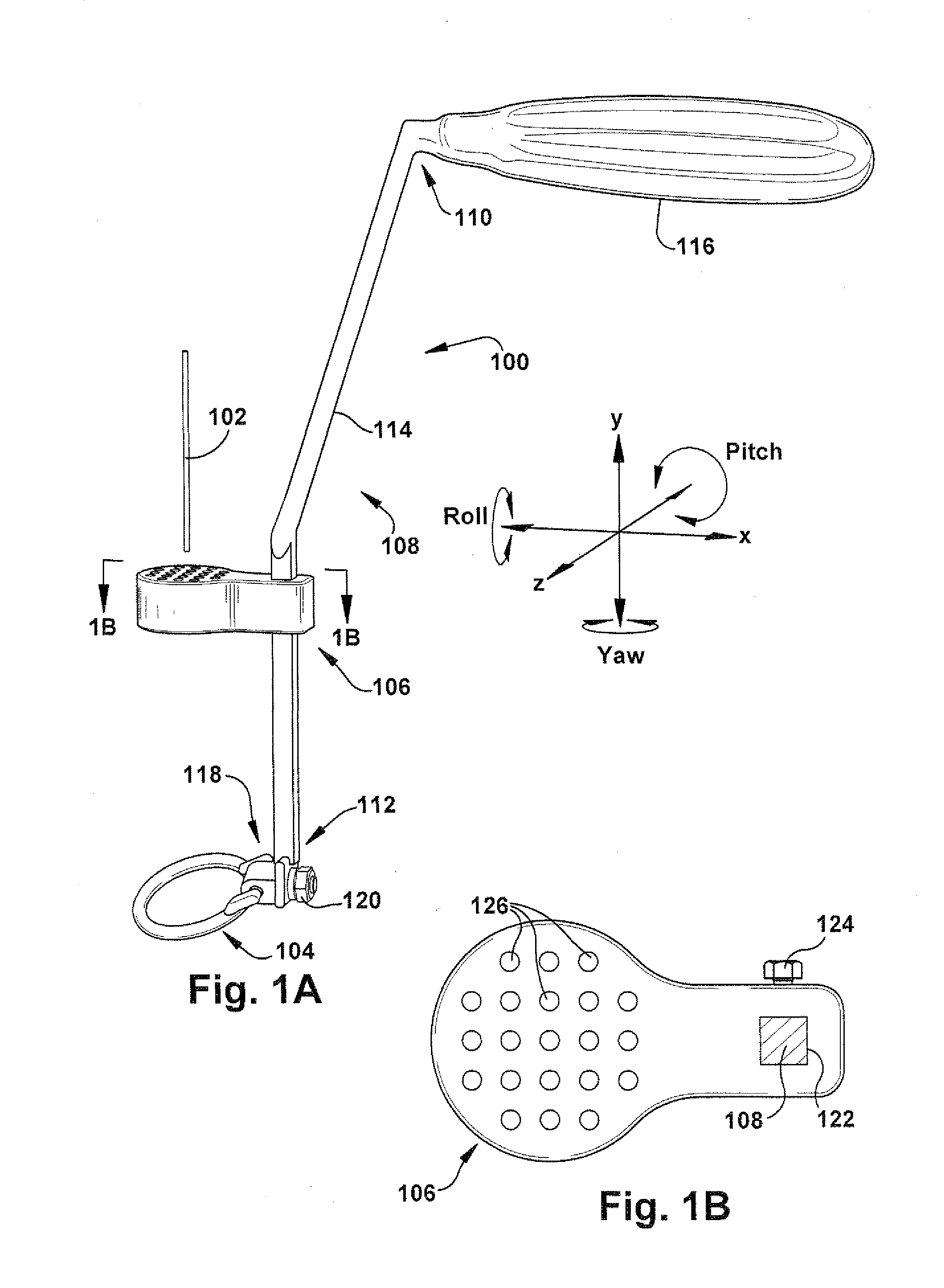 Method and apparatus for insertion of an elongate pin into a surface