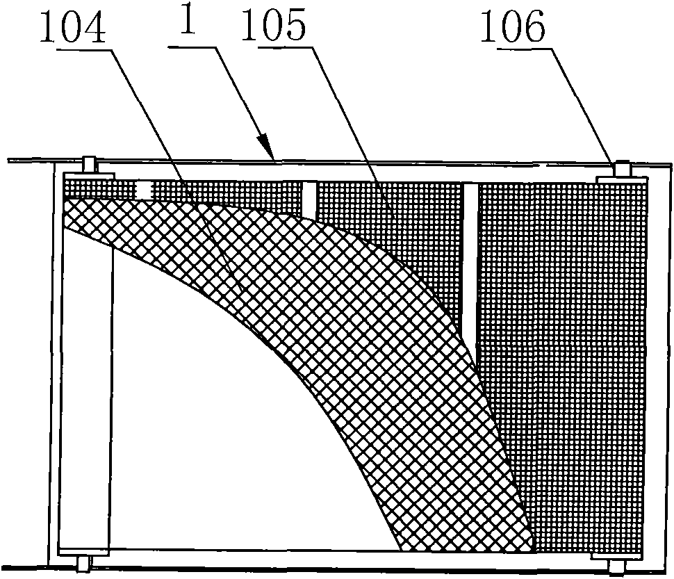 Device and method for magnetic separation of underwater sludge