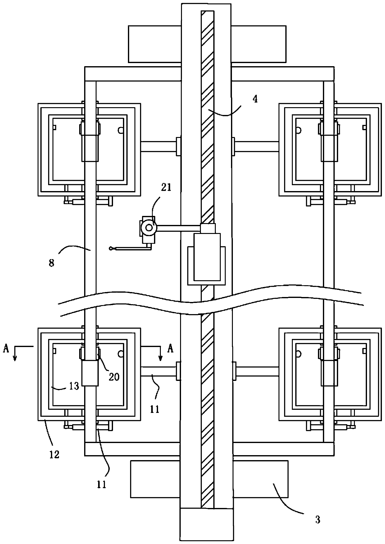 Auxiliary hearing screening detection device for pediatric nursing and working method thereof