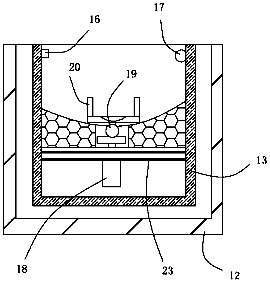 Auxiliary hearing screening detection device for pediatric nursing and working method thereof