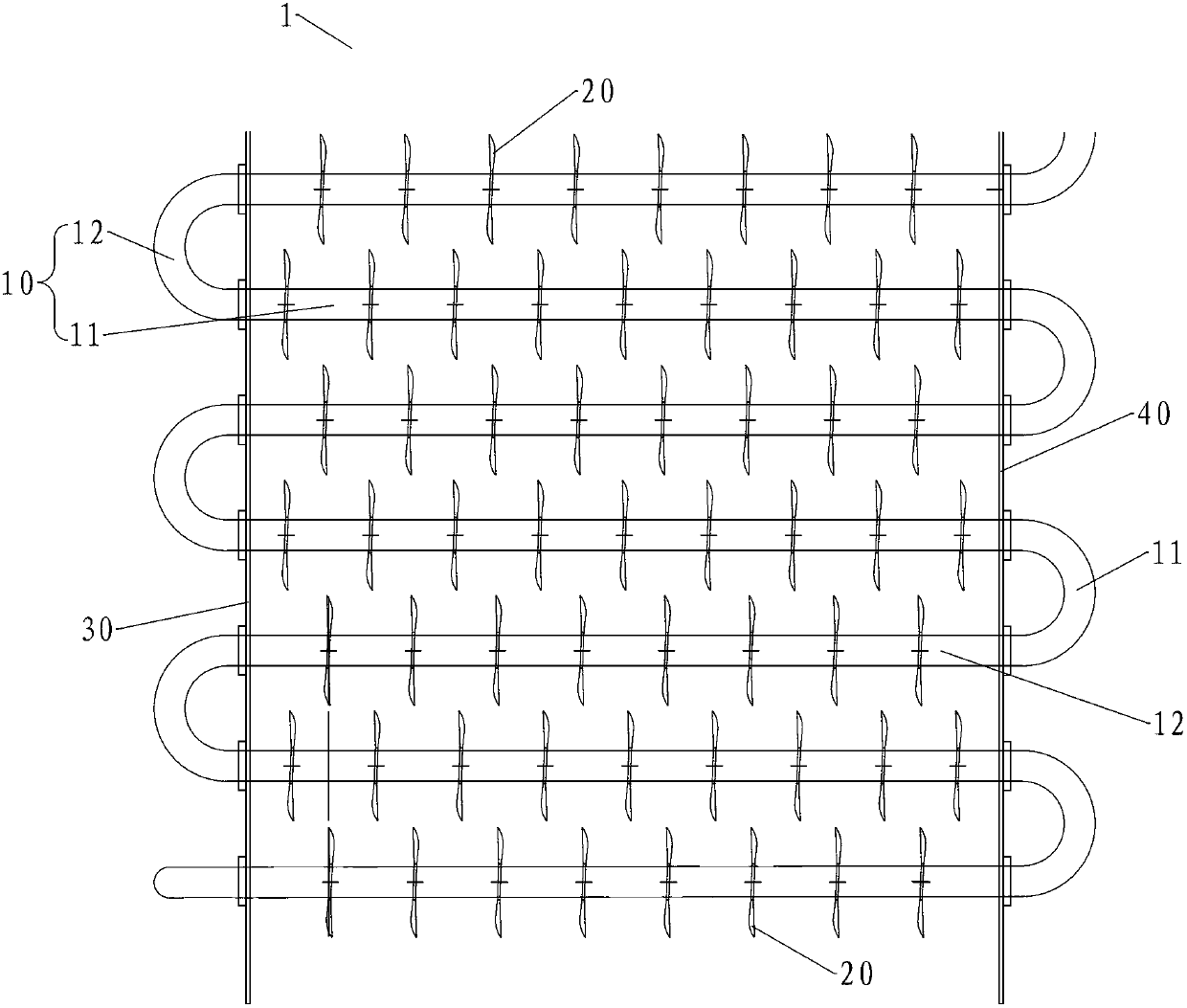 Heat exchanger used for refrigerator and manufacturing method of heat exchanger