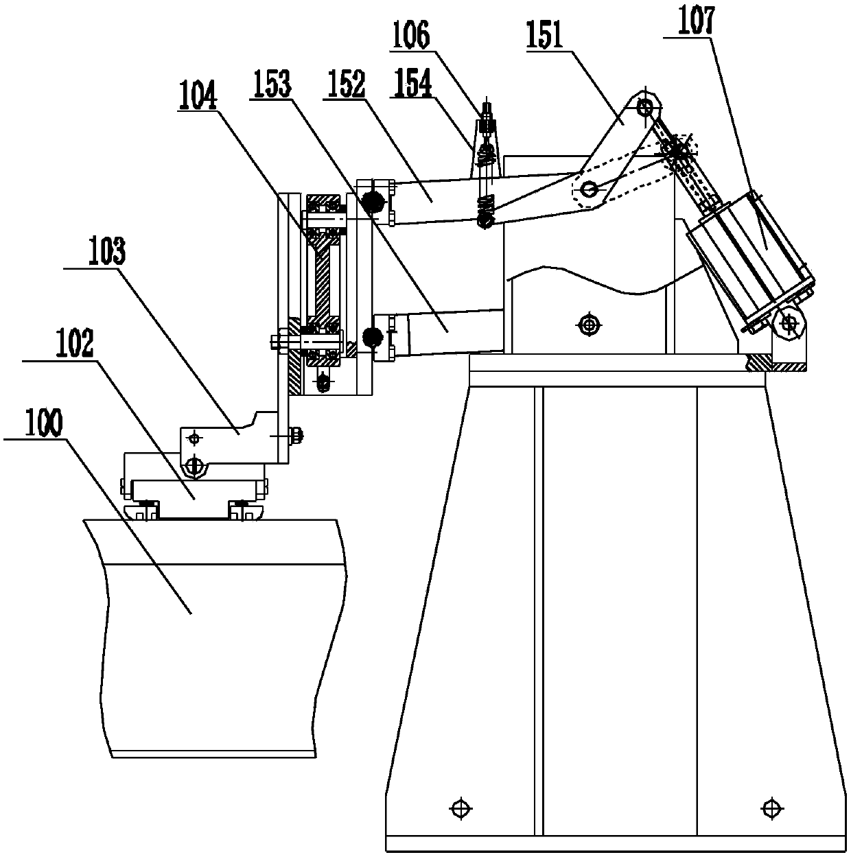 Ultrasonic flaw detection method and device for upper arcs and lower jaw areas on both sides of rail head