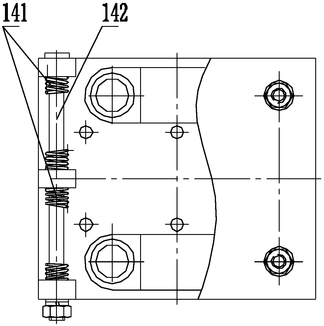 Ultrasonic flaw detection method and device for upper arcs and lower jaw areas on both sides of rail head