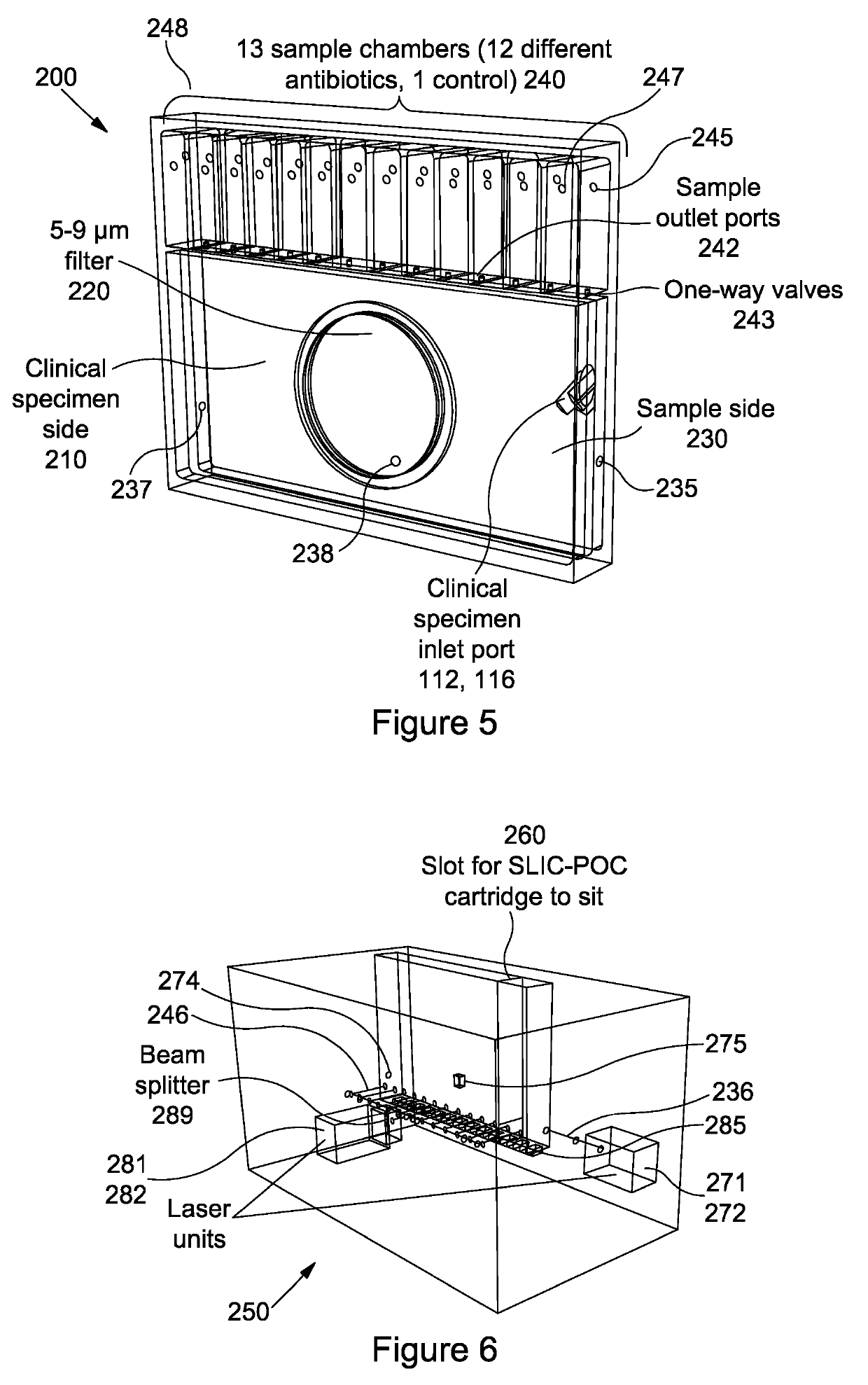 Sample detection device