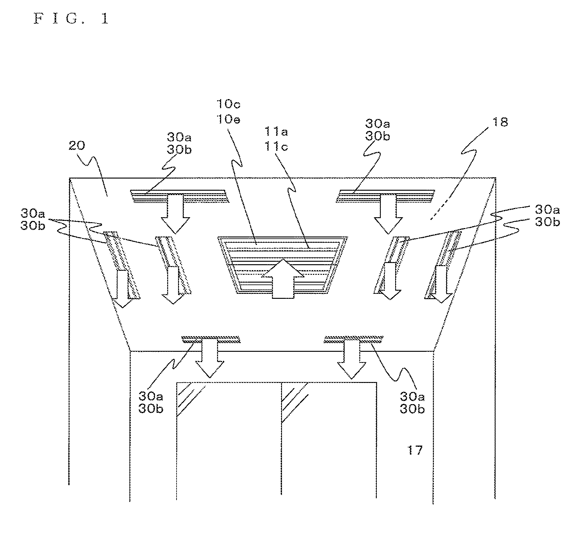 Air-conditioning apparatus and configuration of installation of same