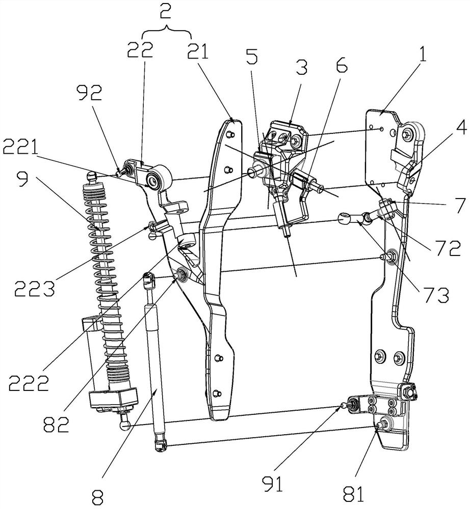 Scissor door hinge and automobile adopting same