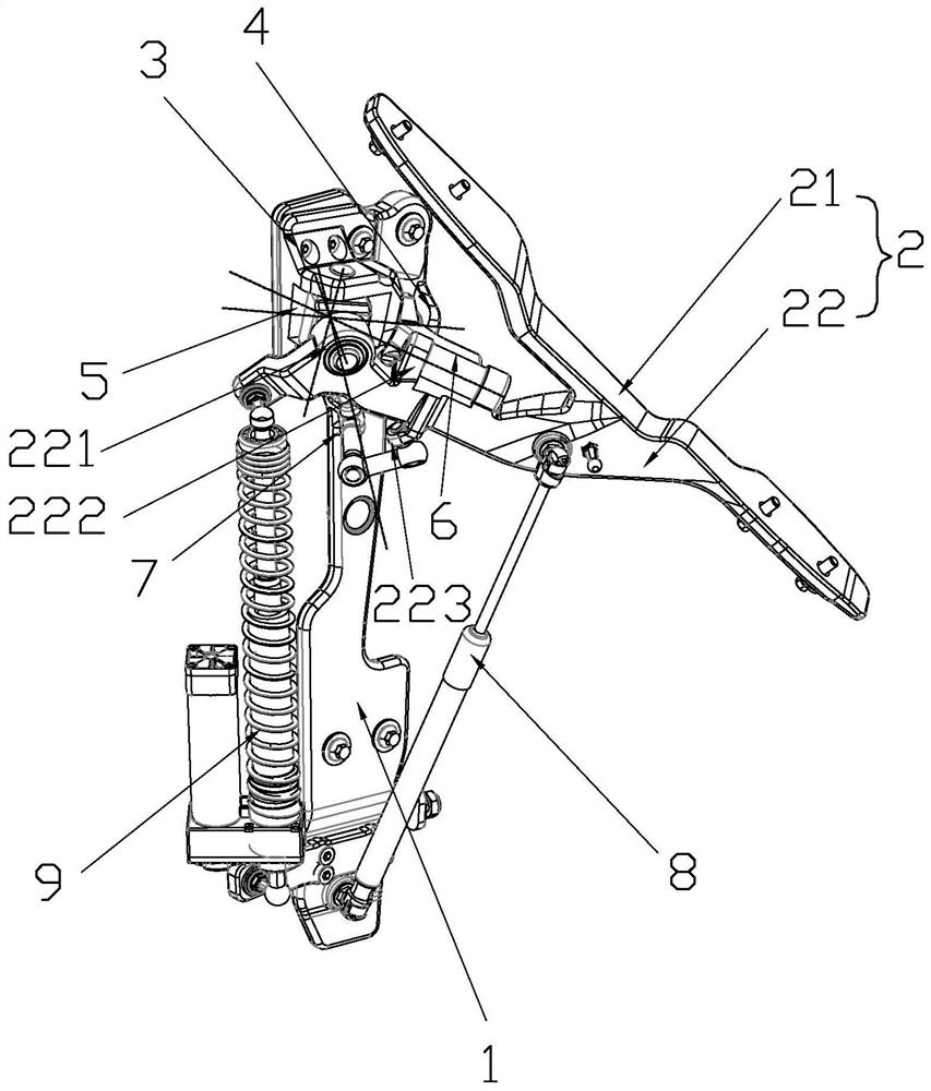 Scissor door hinge and automobile adopting same