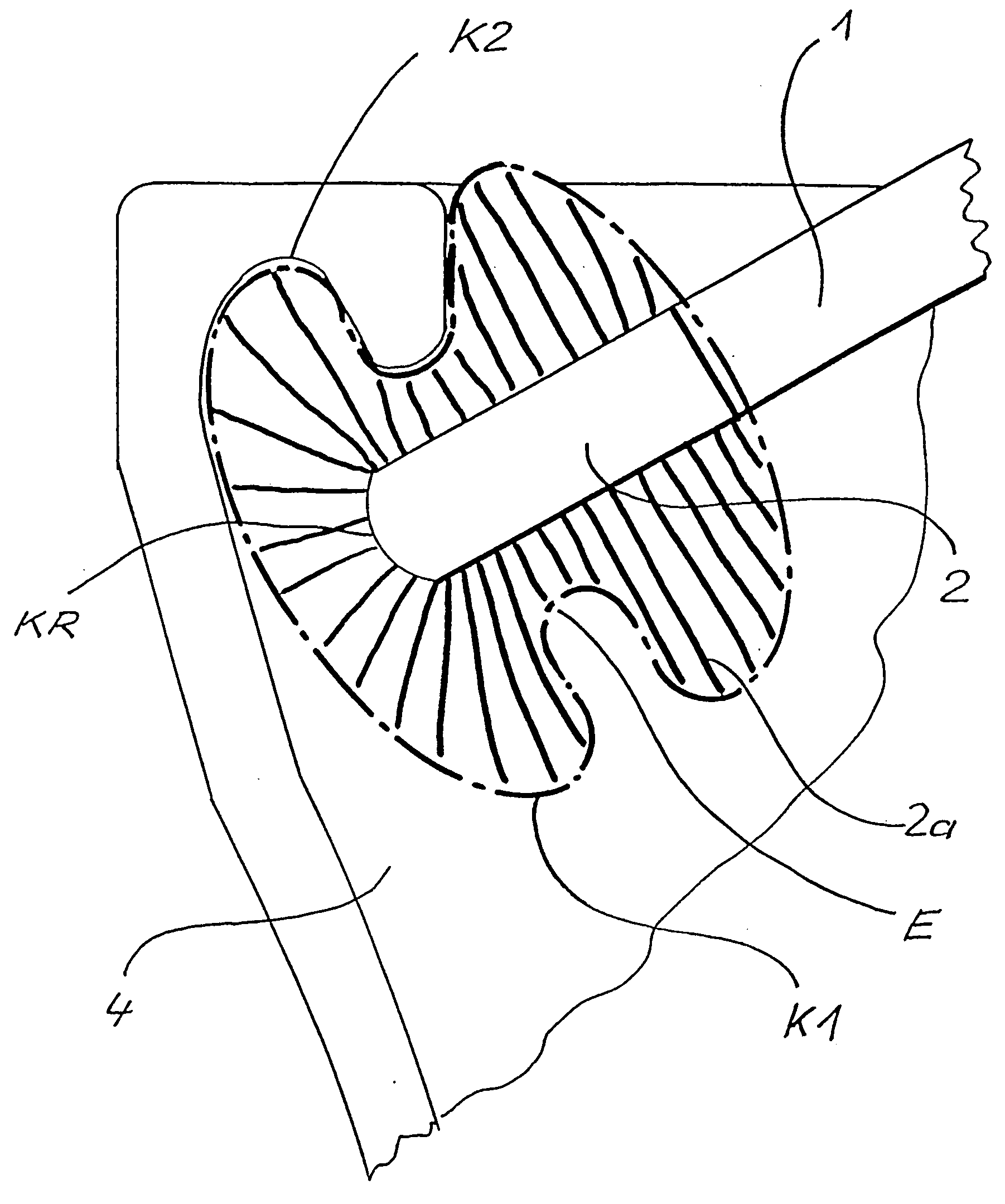 Cleaning device for cleaning pipes and receptacles