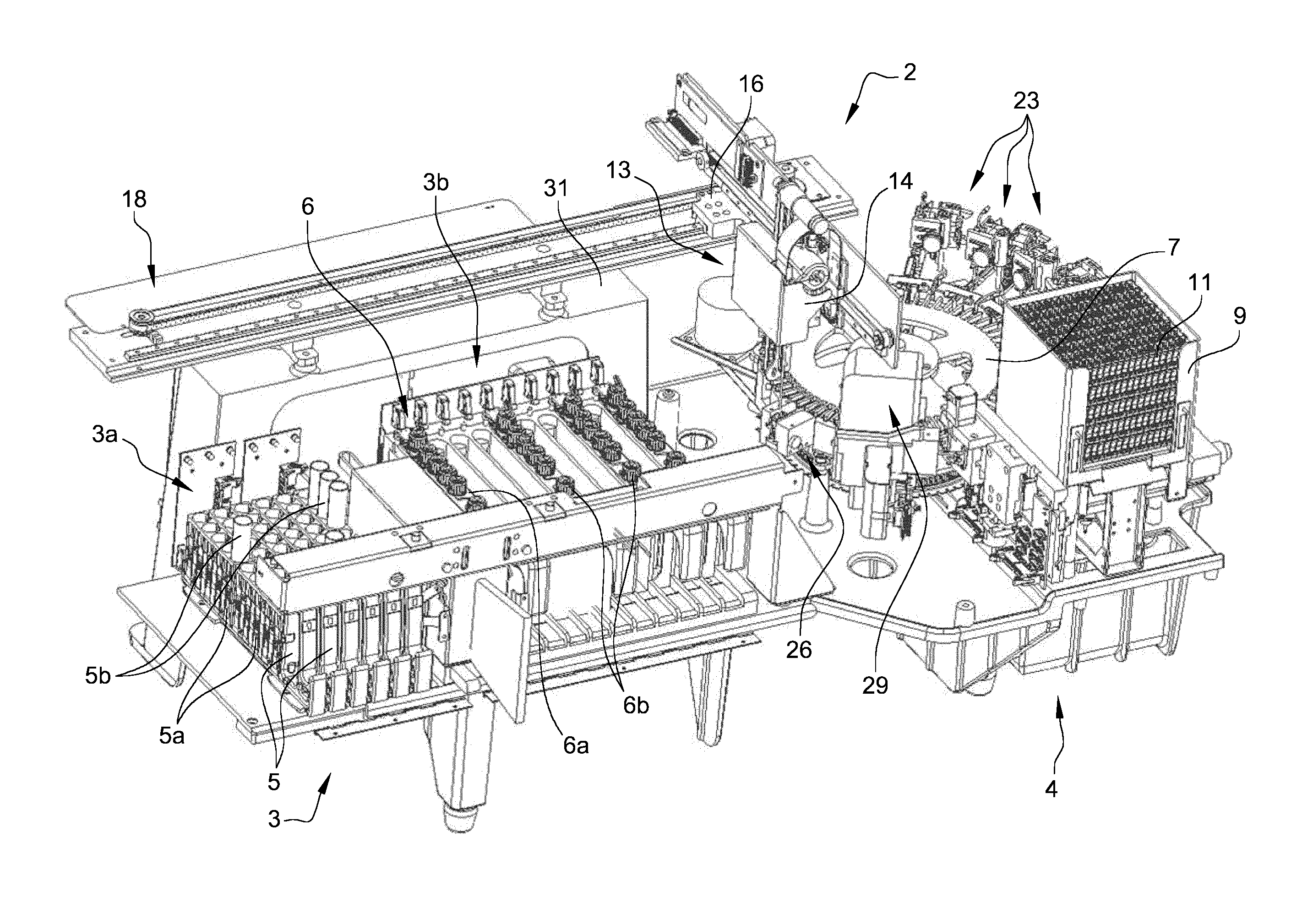 A method for quantifying an analyte, and an automatic analytical device configured to implement said method