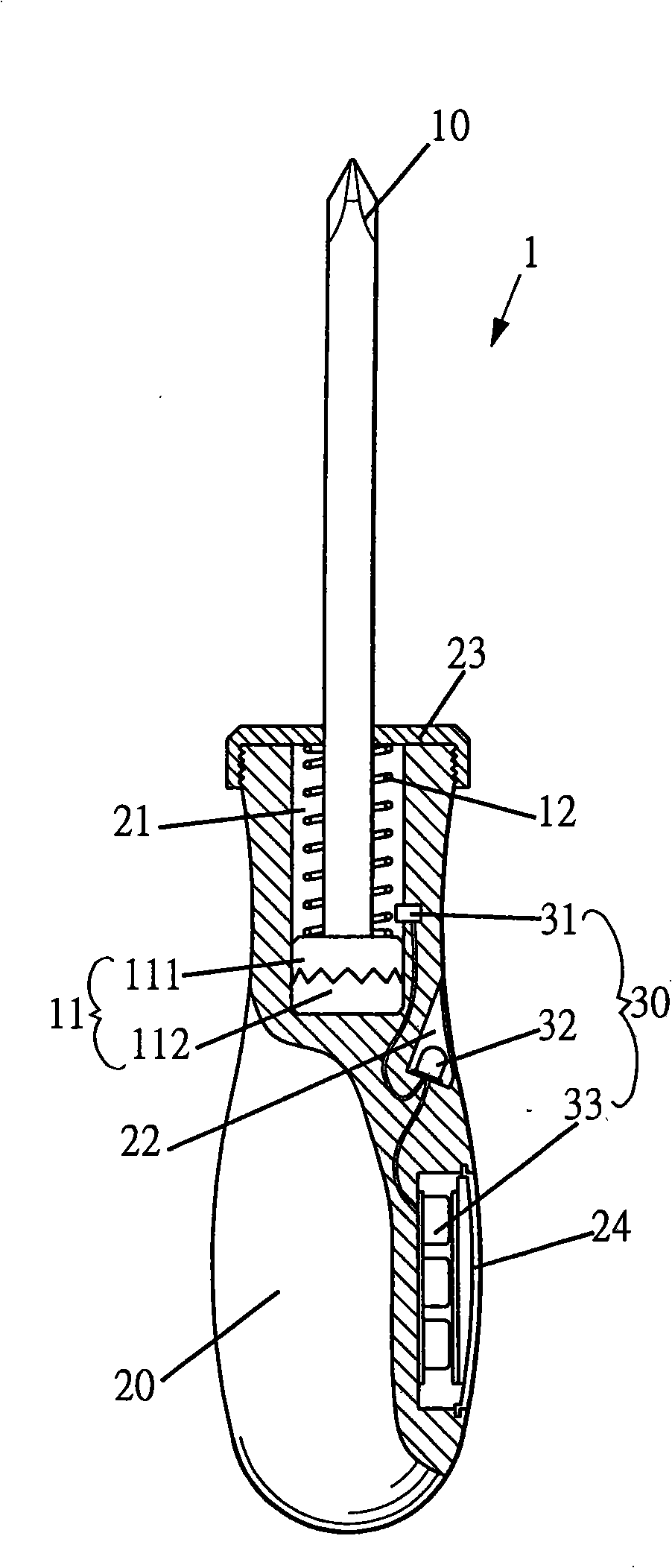 Torque alarming hand tool