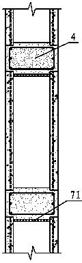 Fabricated concrete cooling tower and construction method