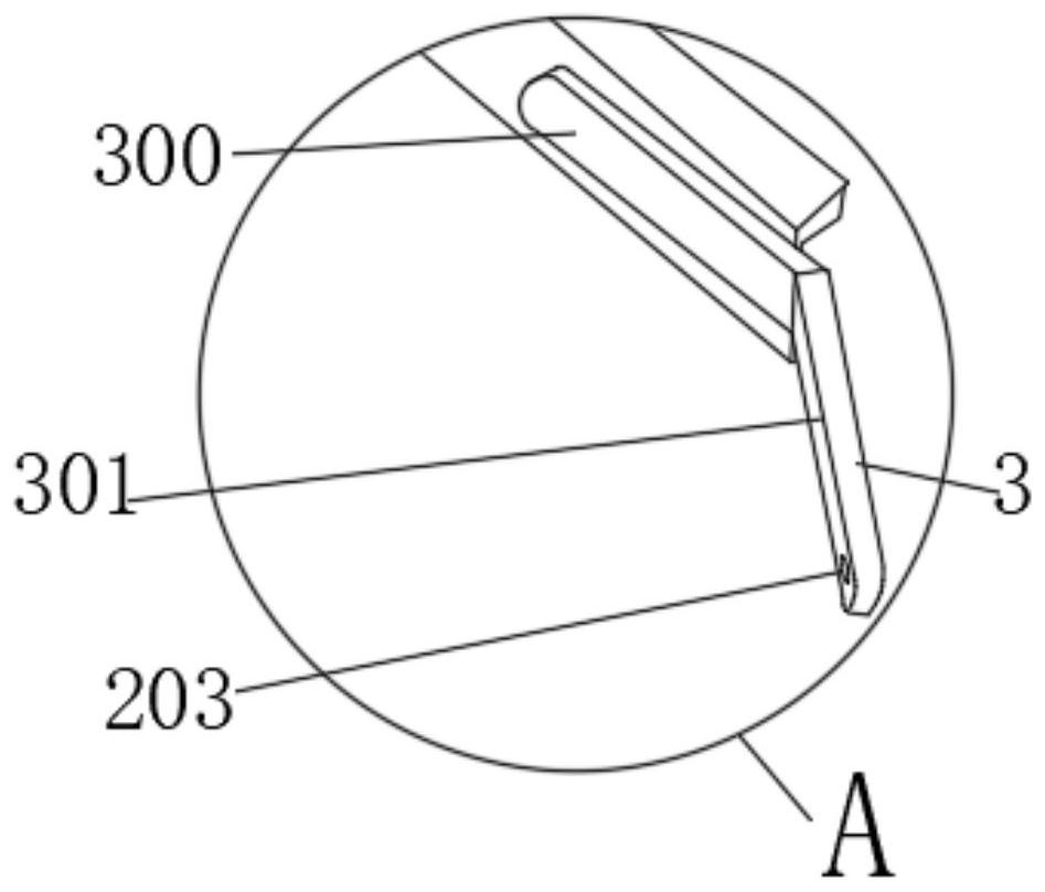 Box locking structure of packaging box and preparation process thereof