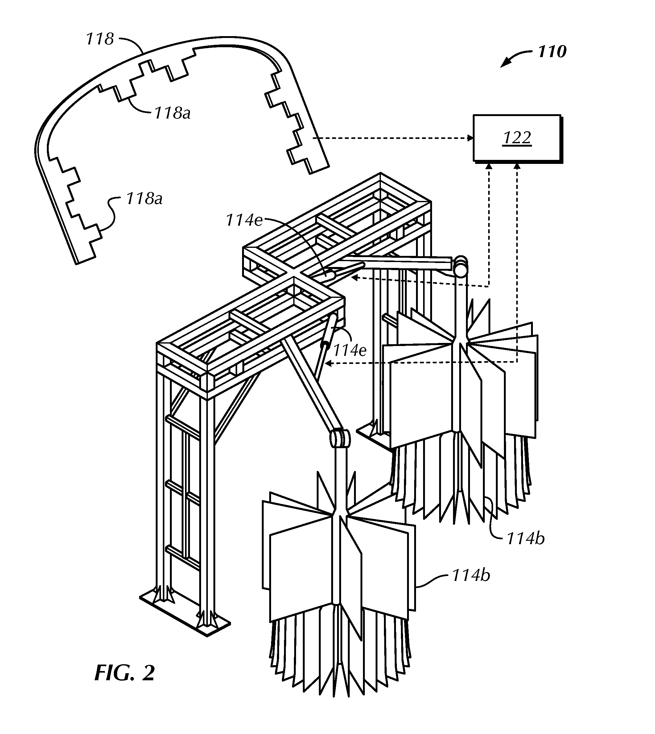 Method and system for washing a vehicle