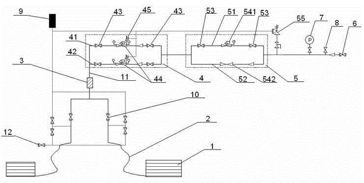 Stable gas supply method