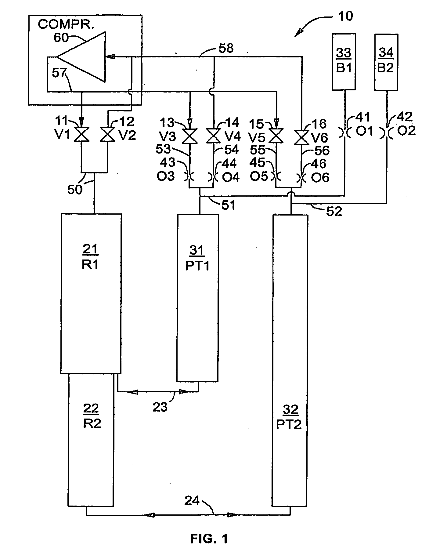 Hybrid spool valve for multi-port pulse tube