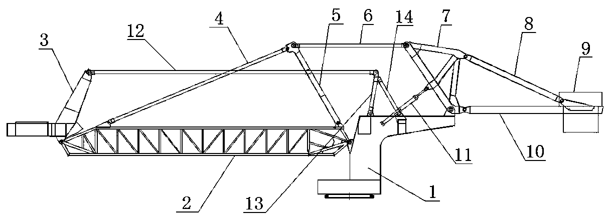 Novel chain bucket machine