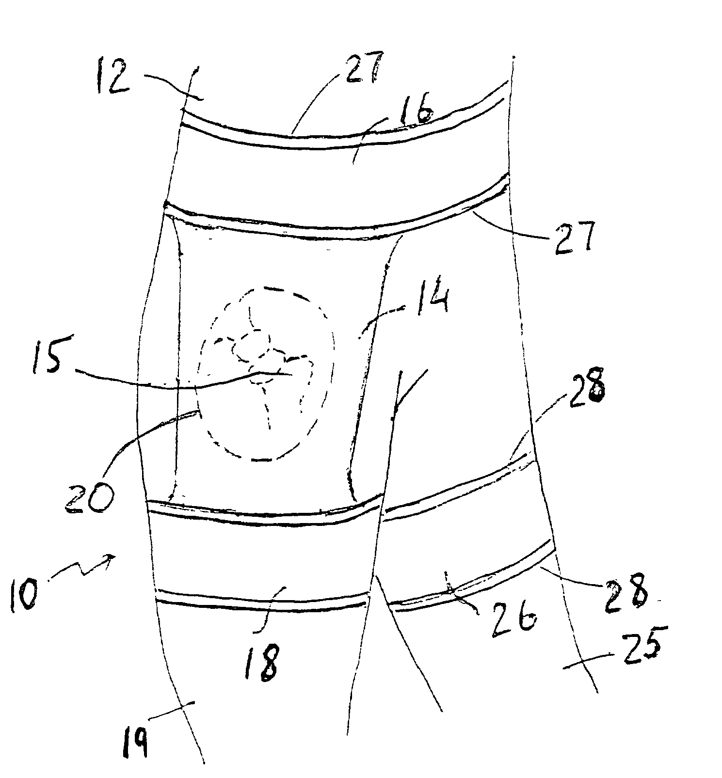 Hip protector system