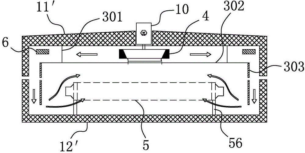 Heating furnace of annular component