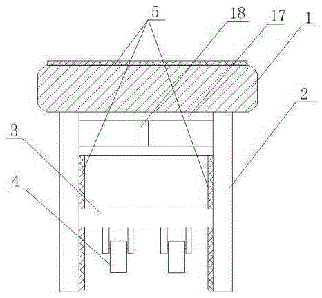 Desk with heat insulation and earthquake escape function