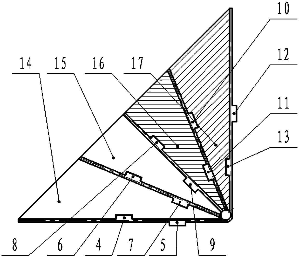 Air vehicle airfoil folding mechanism