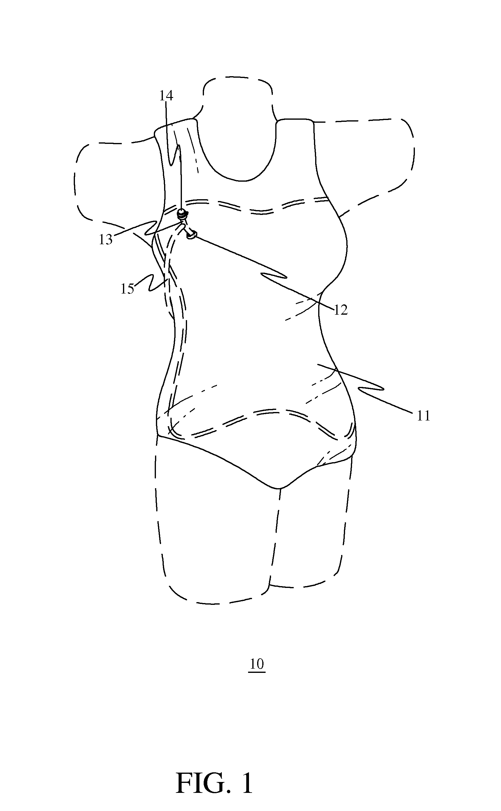 Swimsuit with lifesaving device