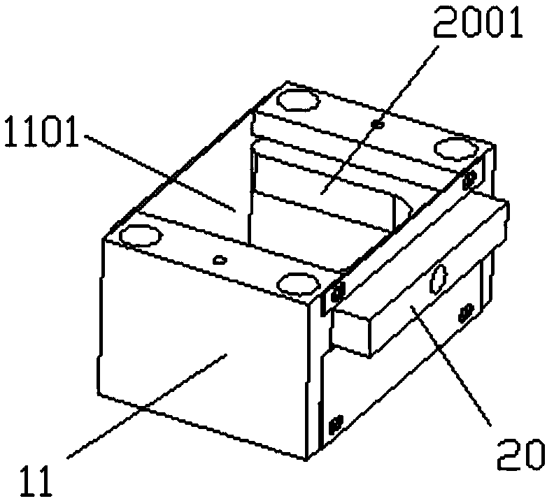 Upper grinding mechanism of uniform heat dissipation dynamic grinding machine