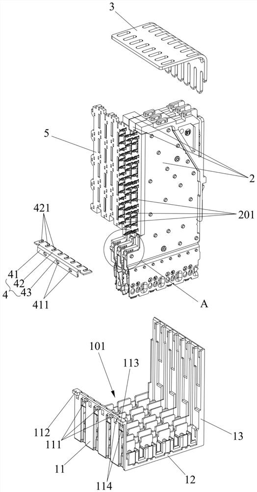 High-speed backboard connector