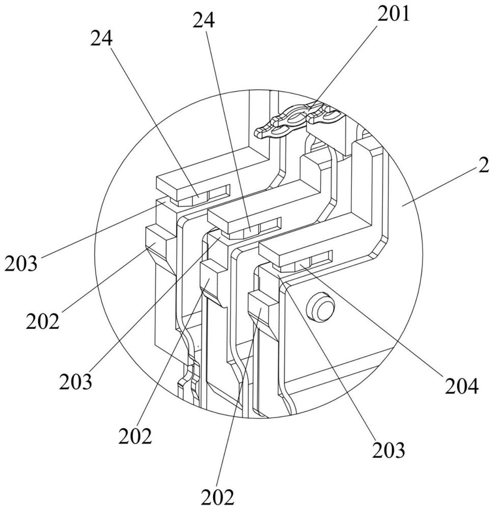 High-speed backboard connector