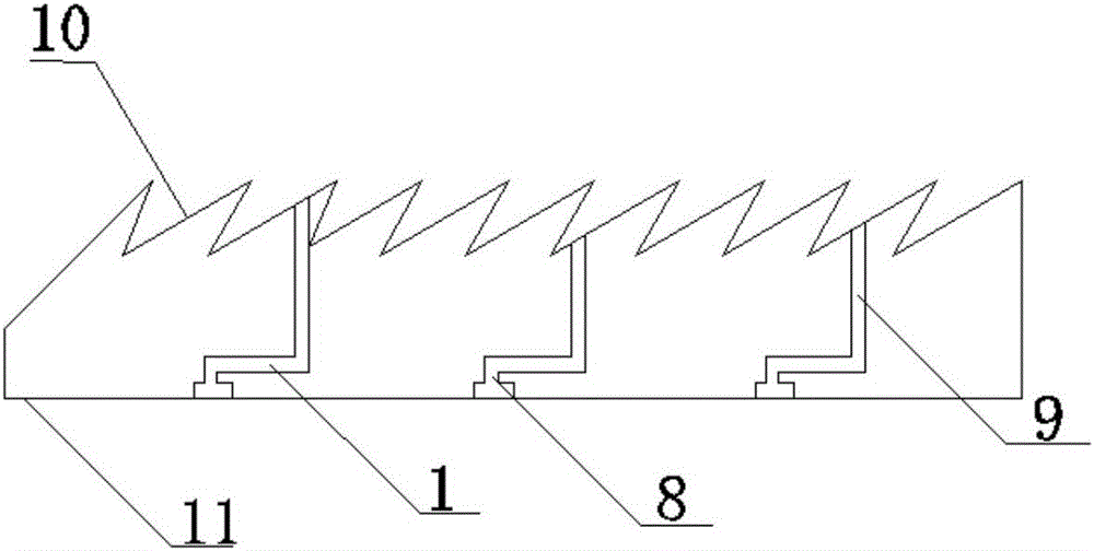 Drag reduction device used for water surface and underwater vehicle and manufacturing method of drag reduction device