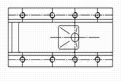 Band-type automatic net-changing device and drip irrigation zone producing method using band-type automatic net-changing device