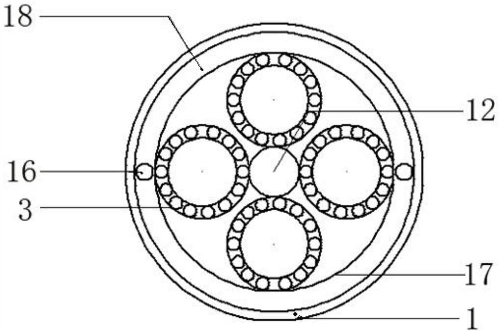 An indoor volatile organic compound removal device based on thermal desorption and cold extraction