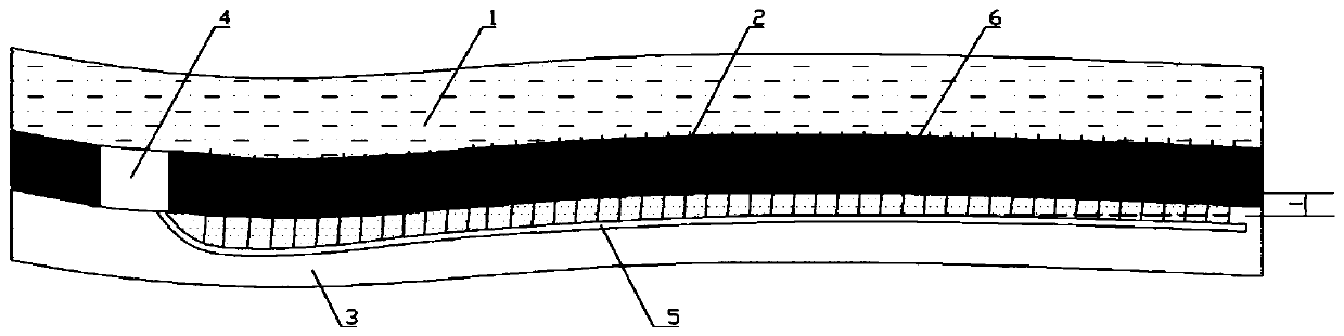 Water jet dense comb-shaped hole drilling type to-be-tunneled roadway coal seam gas outburst elimination backing pump treatment method